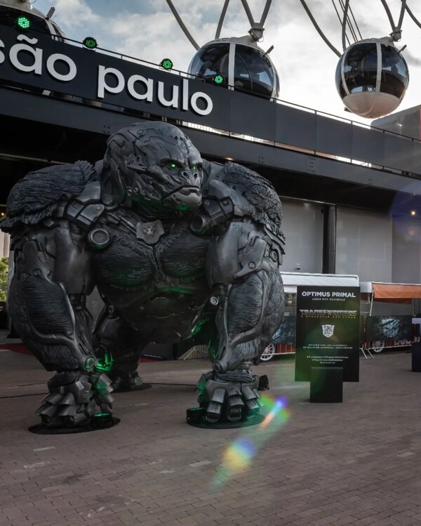 Image Of Rise Of Transformers Beasts Statues World Tour São Paulo Brazil  (3 of 5)